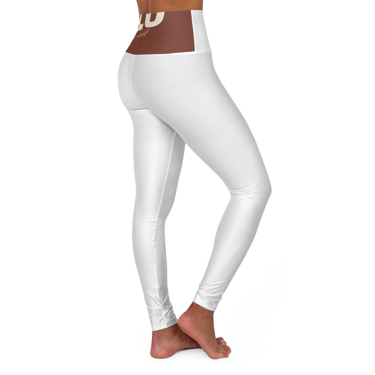 High-Waist Print Yoga Leggings