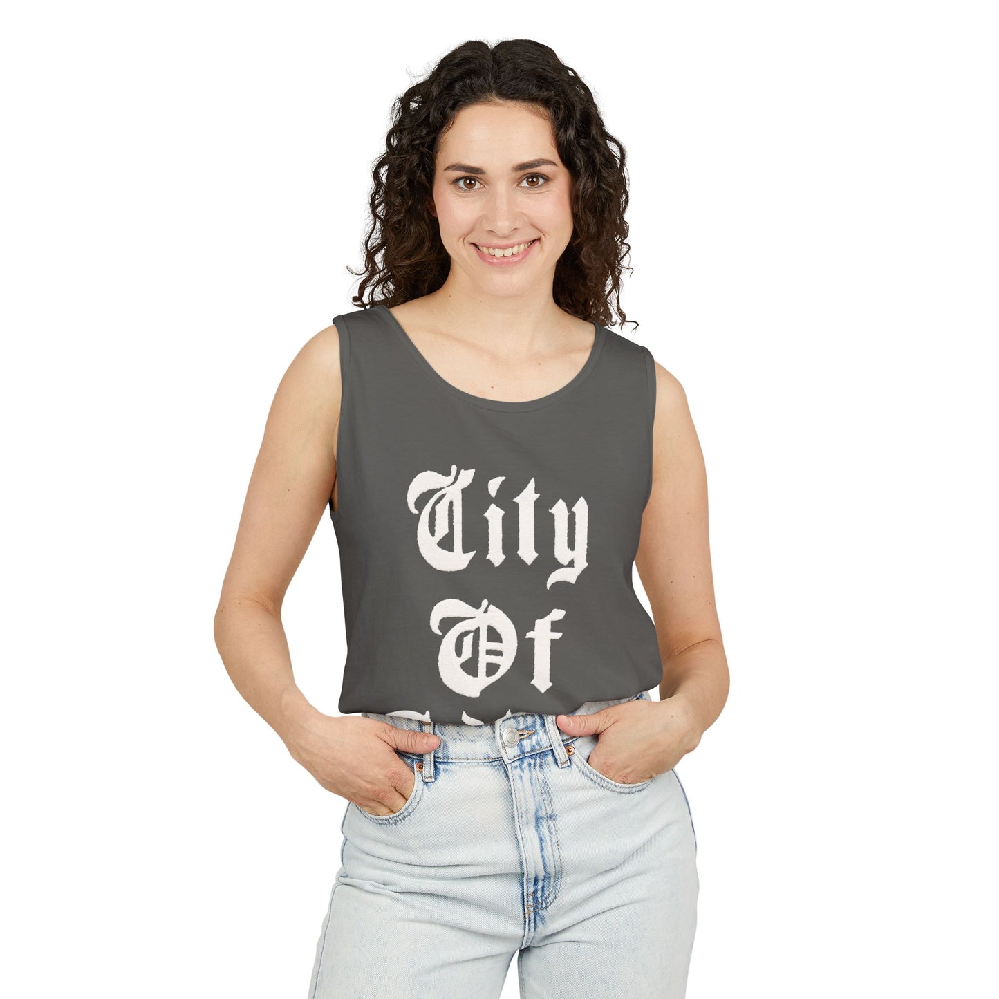 City of Angels Tank Top — Gothic Los Angeles Graphic Tank