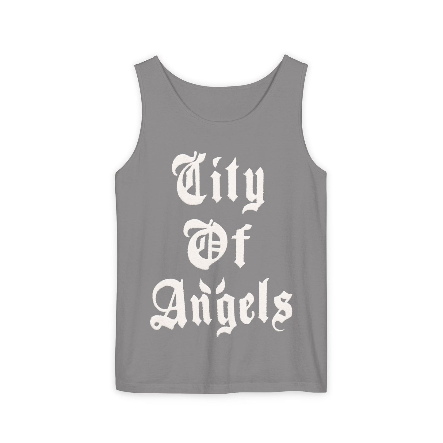 City of Angels Tank Top — Gothic Los Angeles Graphic Tank
