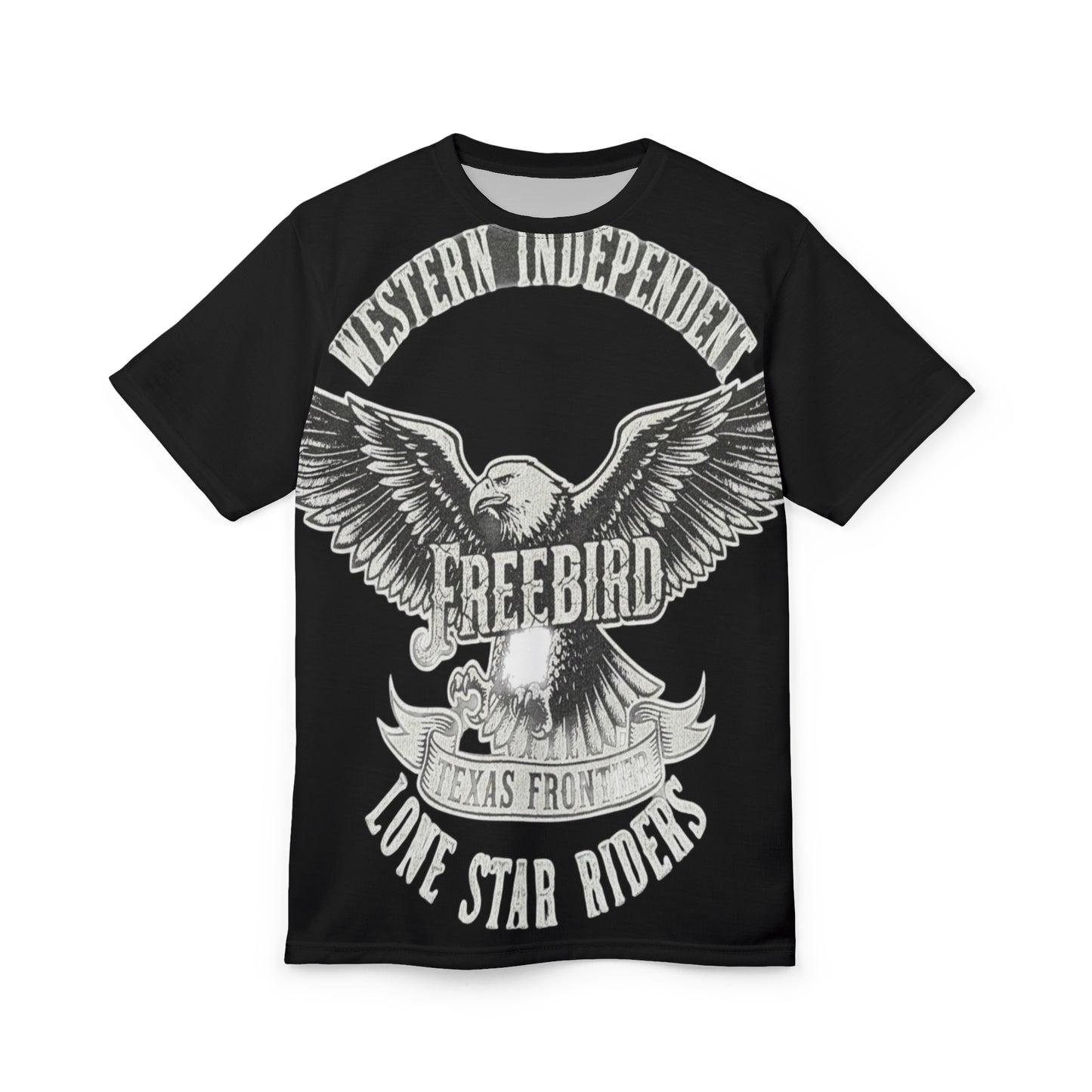 Freebird Eagle Tee — Lone Star Riders Vintage Motorcycle Shirt