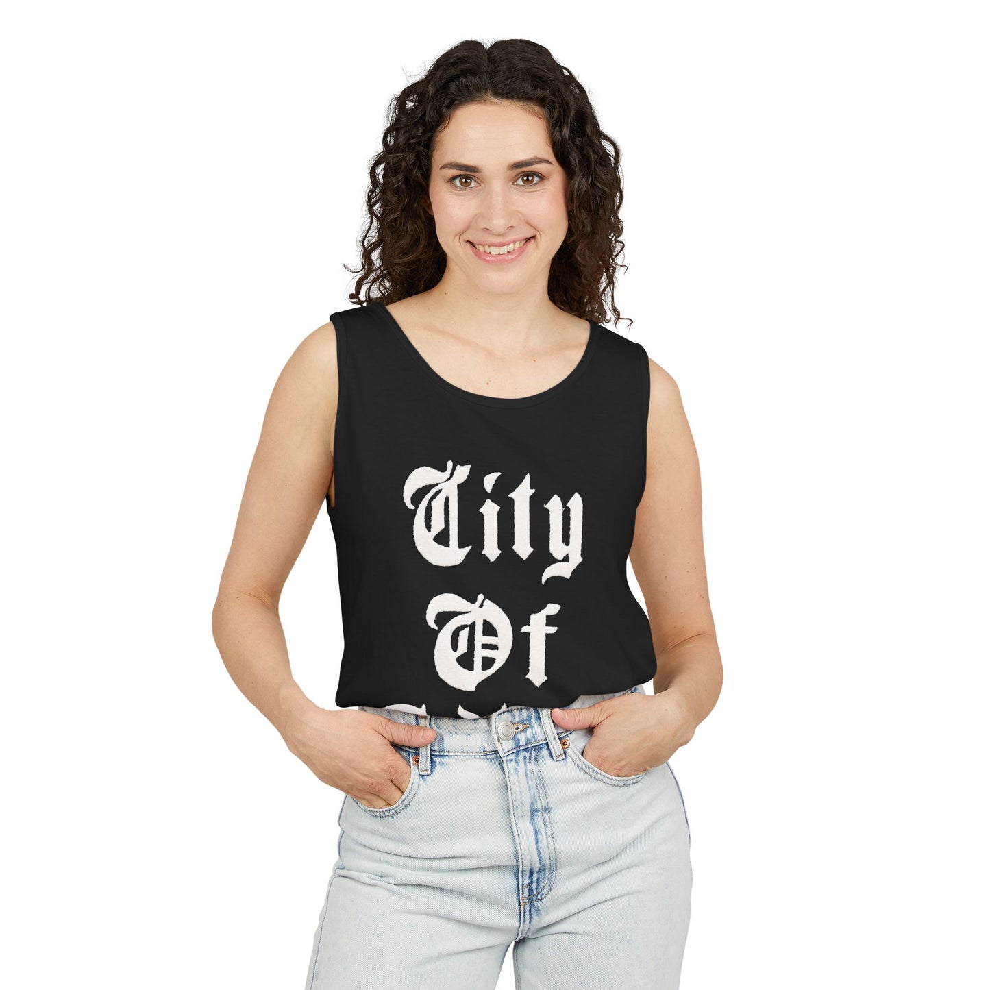City of Angels Tank Top — Gothic Los Angeles Graphic Tank
