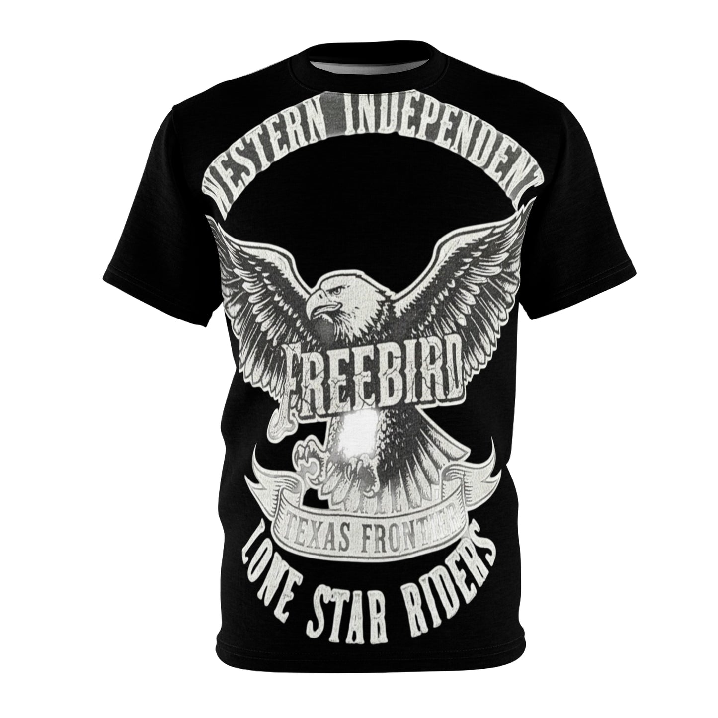 Freebird Eagle Tee — Lone Star Riders Vintage Motorcycle Shirt