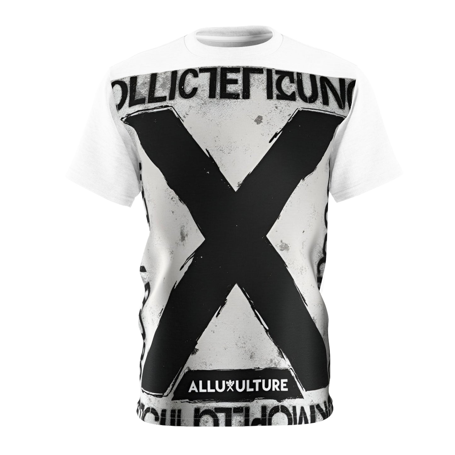 Graphic Tee — Distressed Streetwear AOP Shirt