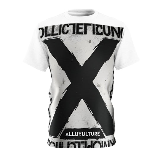 Graphic Tee — Distressed Streetwear AOP Shirt