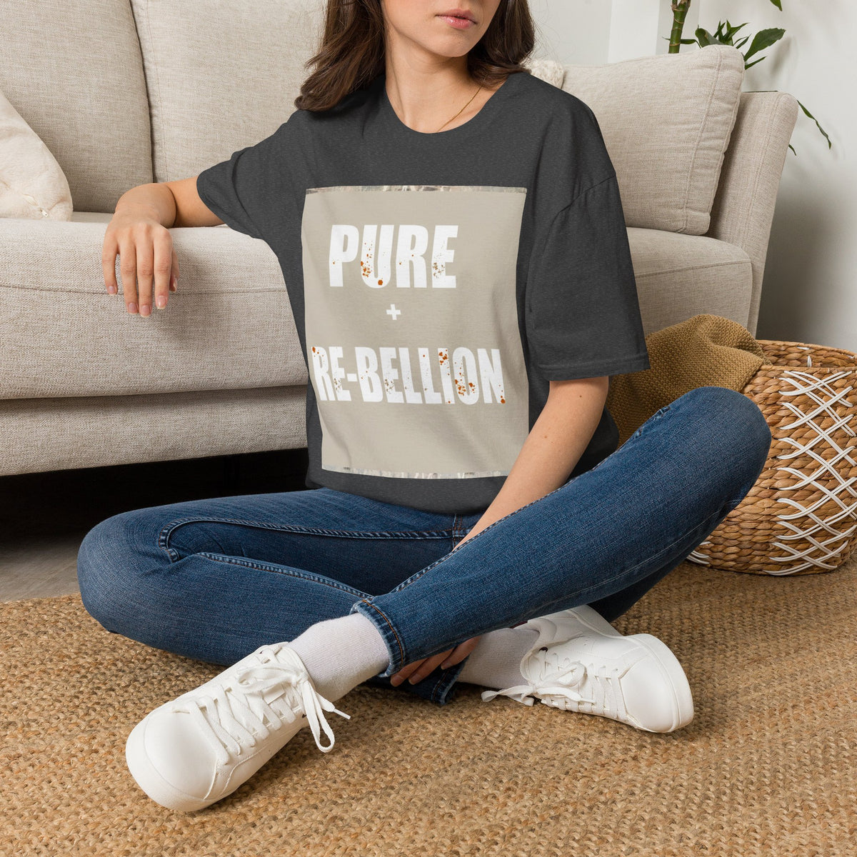 Pure Rebellion Retro Logo Tee