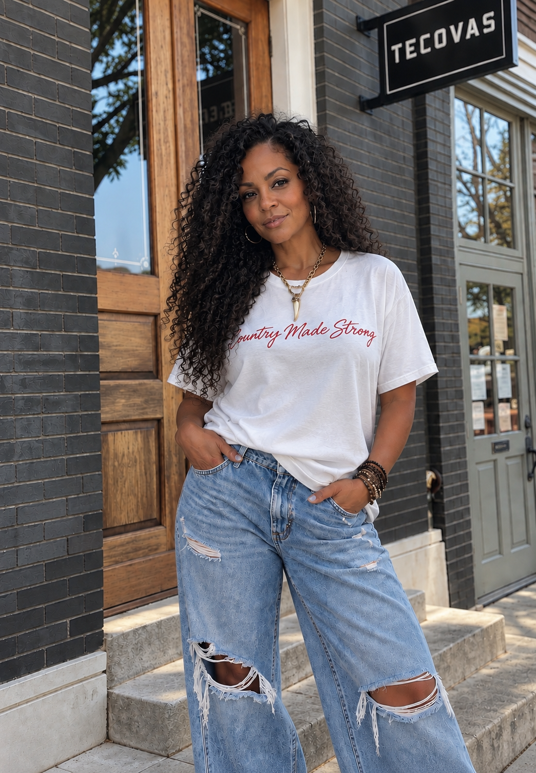 Country Made Strong Tee