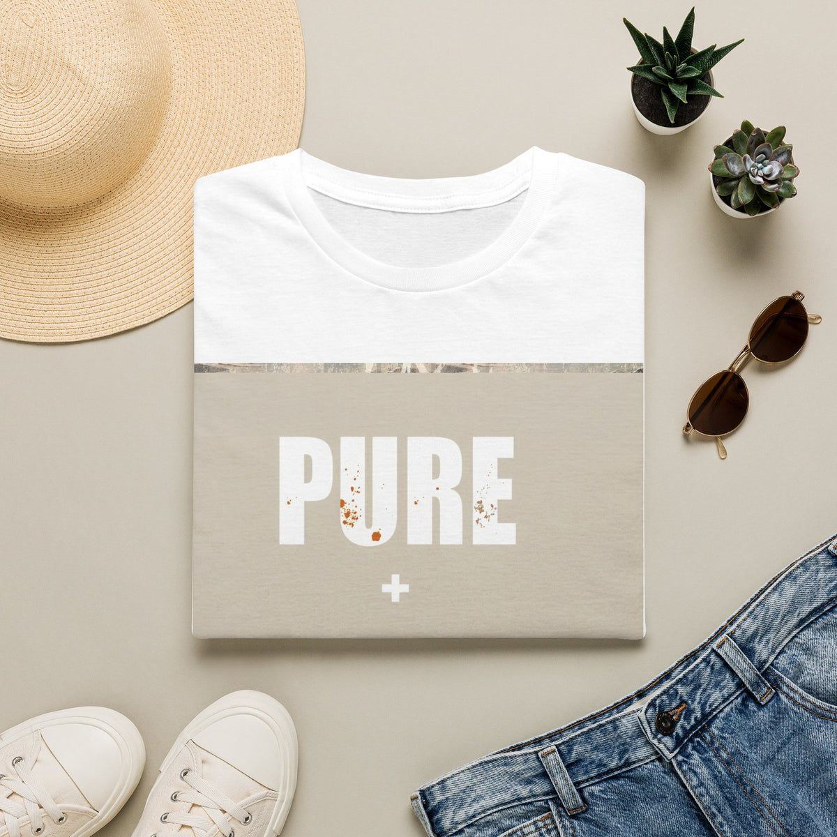 Pure Rebellion Retro Logo Tee