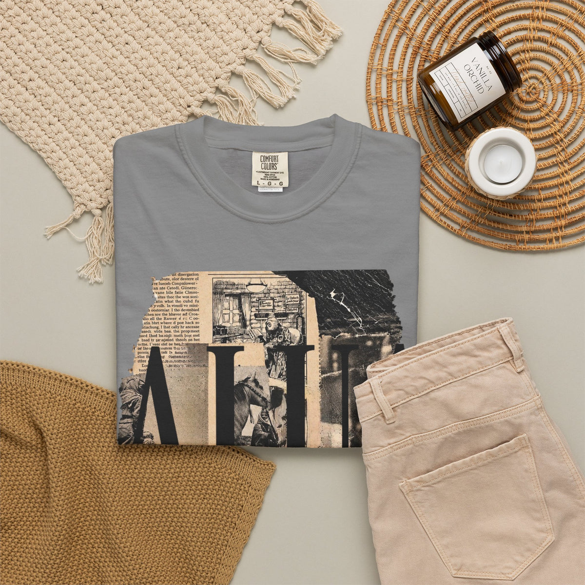 ALUA Vintage Photo Graphic T-Shirt