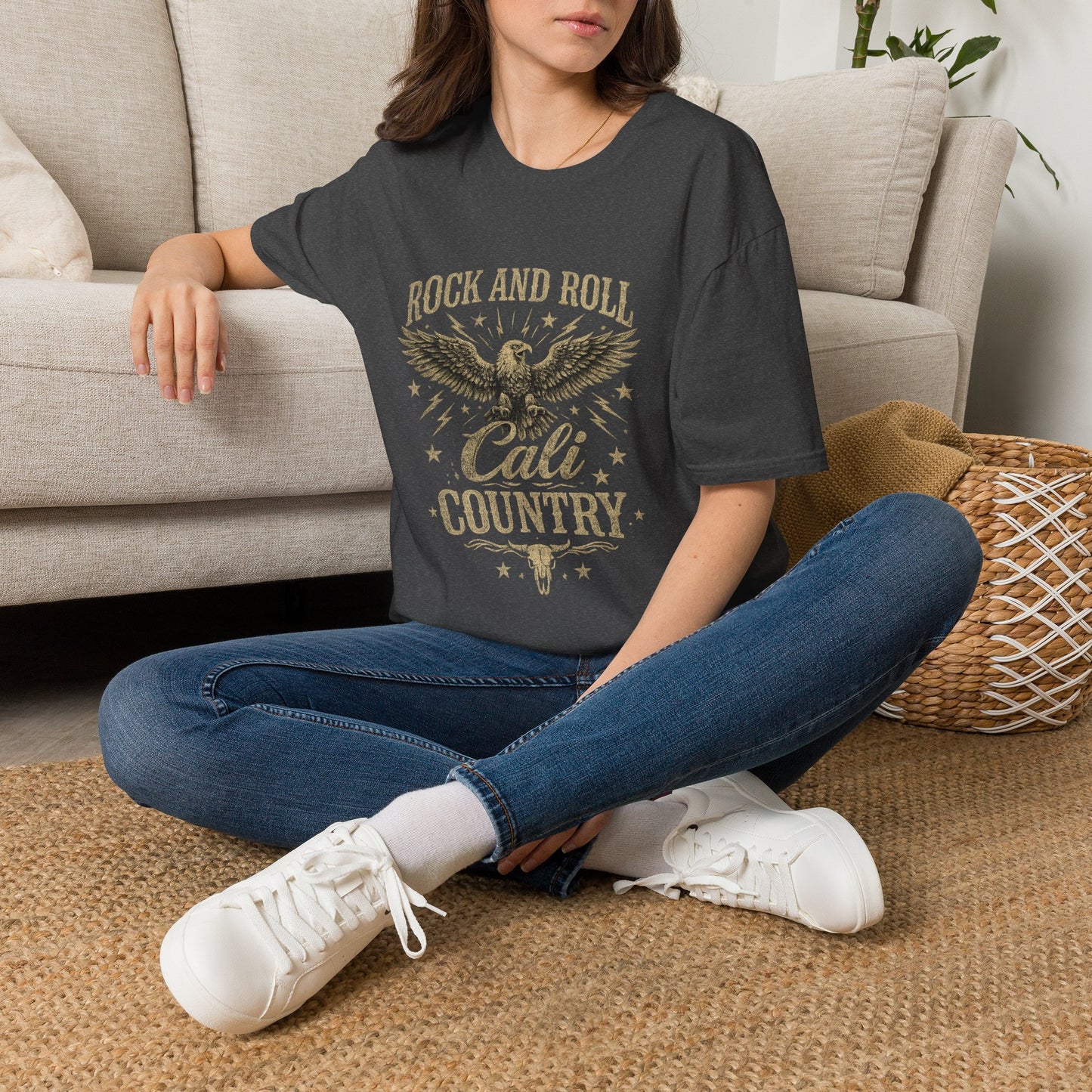 Country Strong T-Shirt — Western Cowgirl Retro Logo Tee