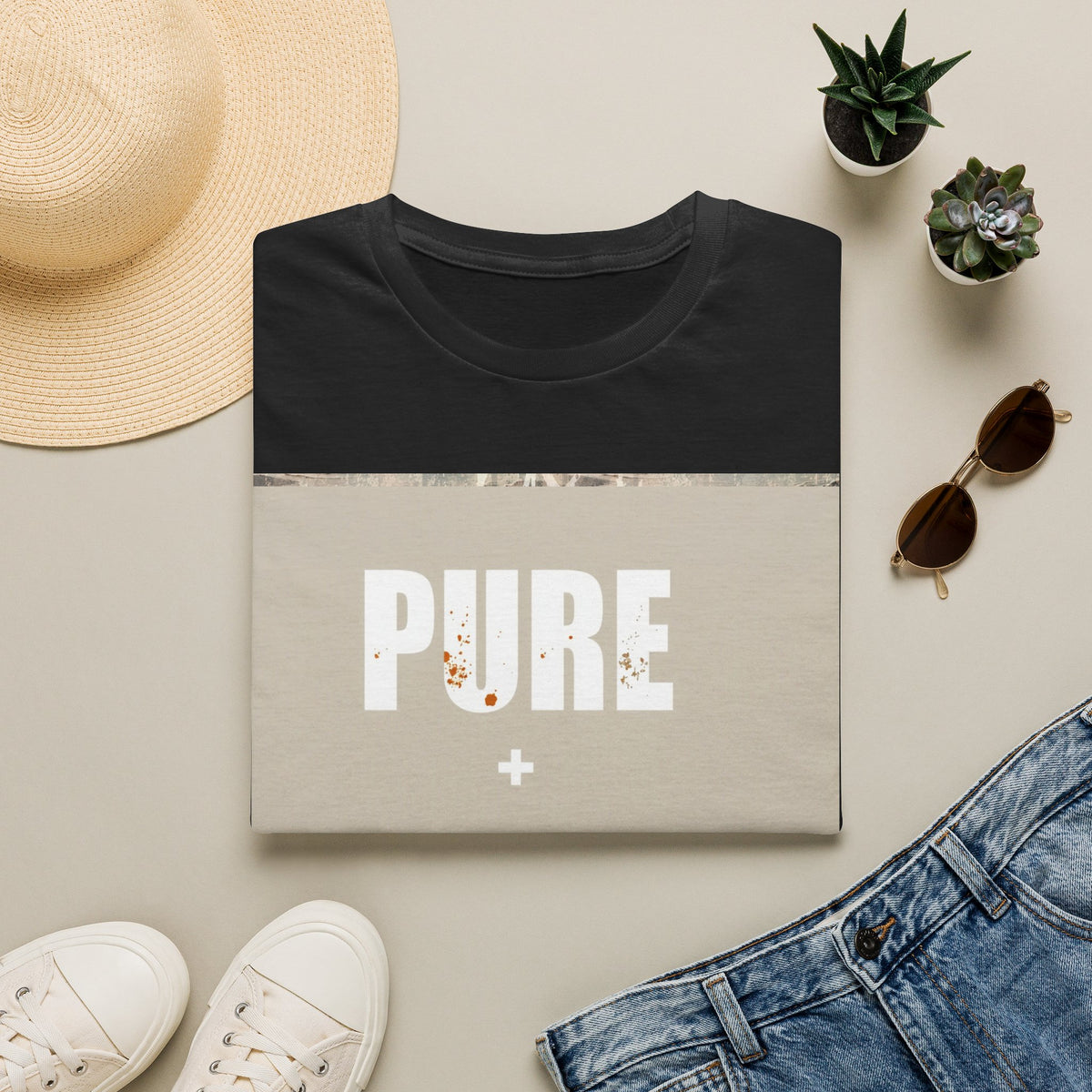Pure Rebellion Retro Logo Tee