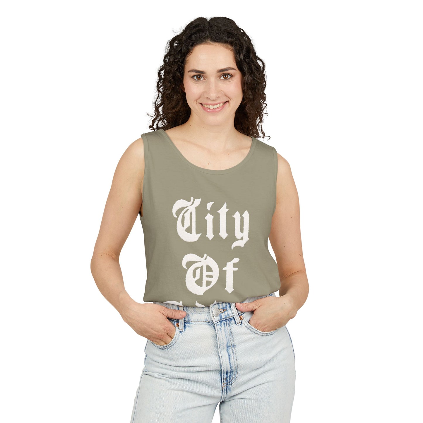 City of Angels Tank Top — Gothic Los Angeles Graphic Tank