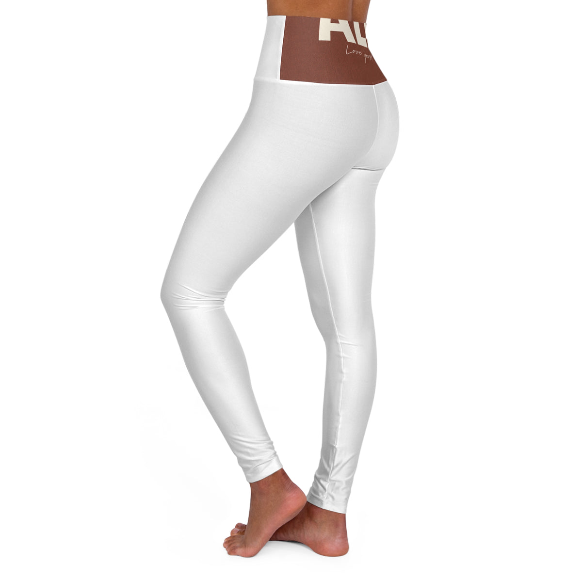 High-Waist Print Yoga Leggings