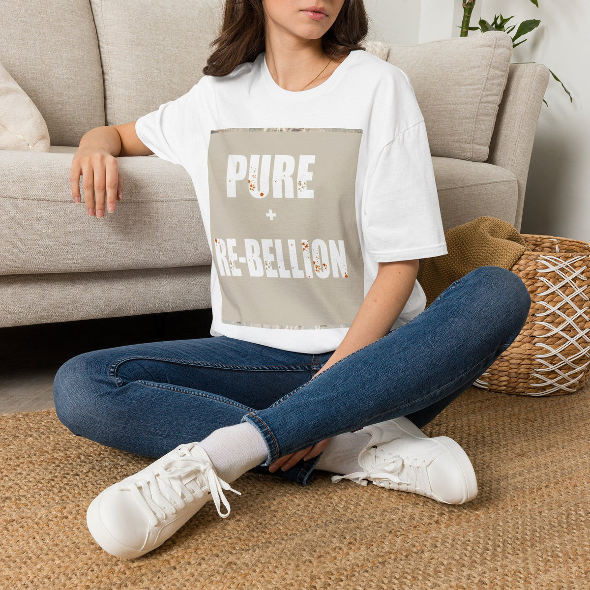 Pure Rebellion Retro Logo Tee