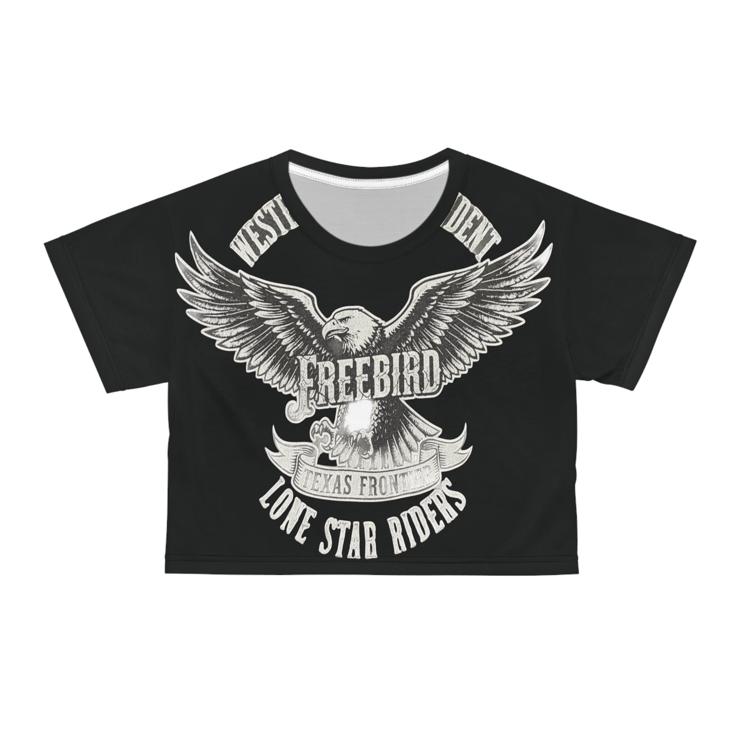 Vintage Rock Graphic Crop Tee