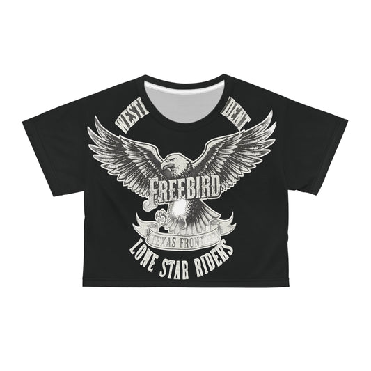 Vintage Rock Graphic Crop Tee