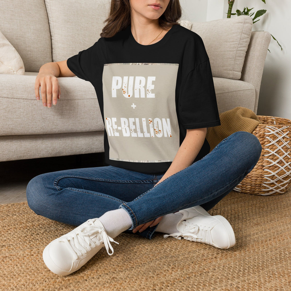 Pure Rebellion Retro Logo Tee