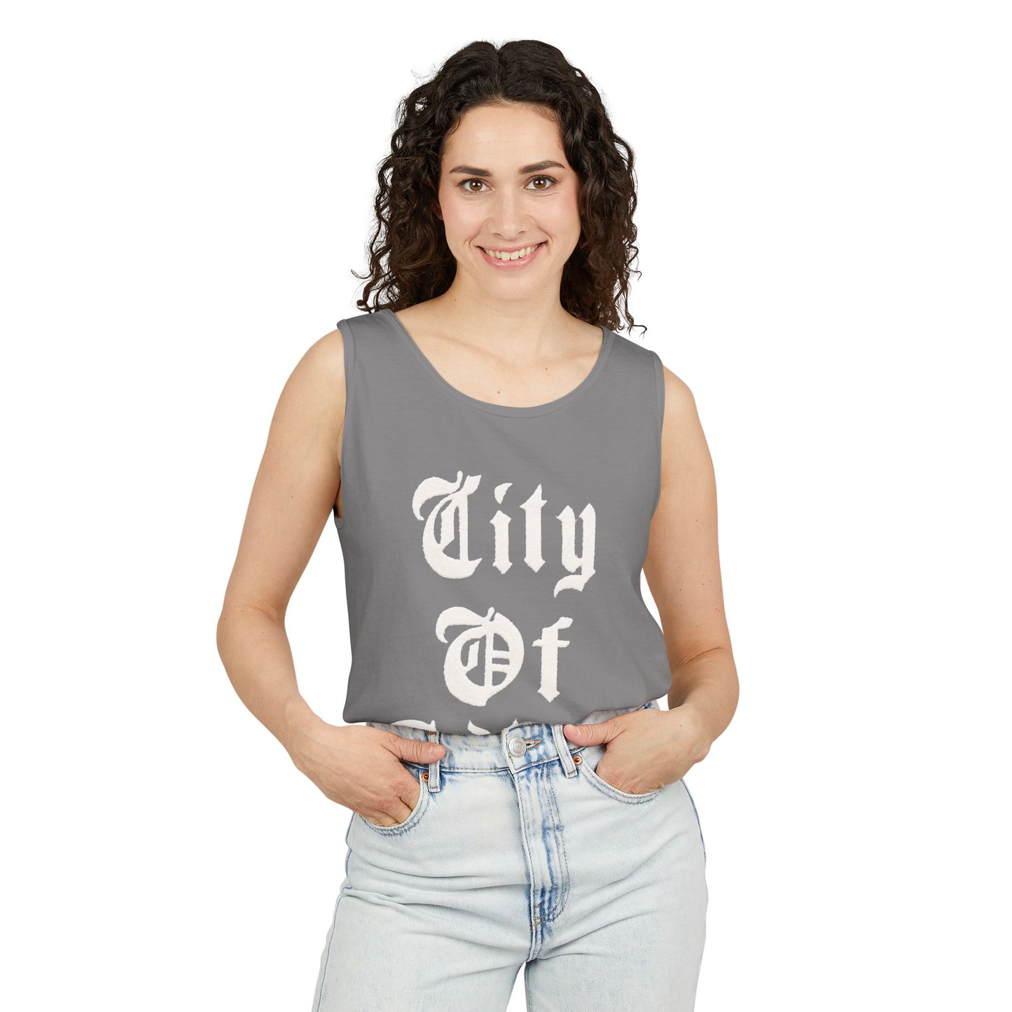 City of Angels Tank Top — Gothic Los Angeles Graphic Tank