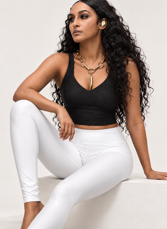 White Yoga Leggings