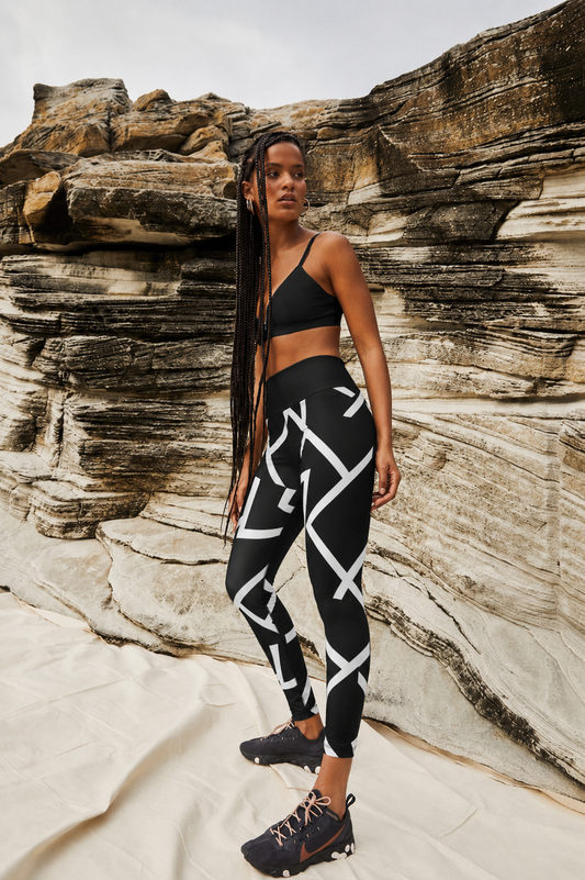 Zig Zag  Yoga Leggings